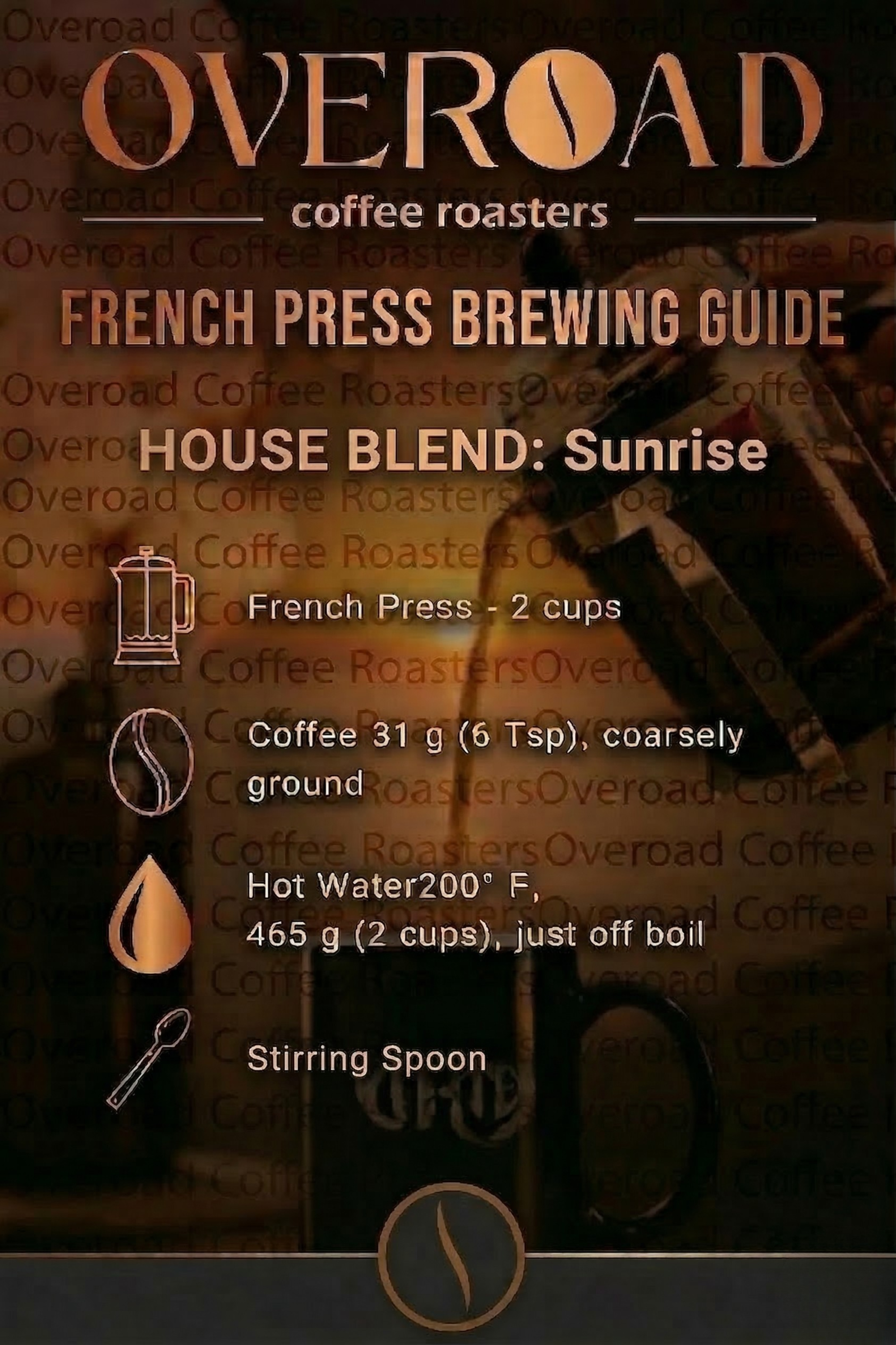 SUNRISE House Blend