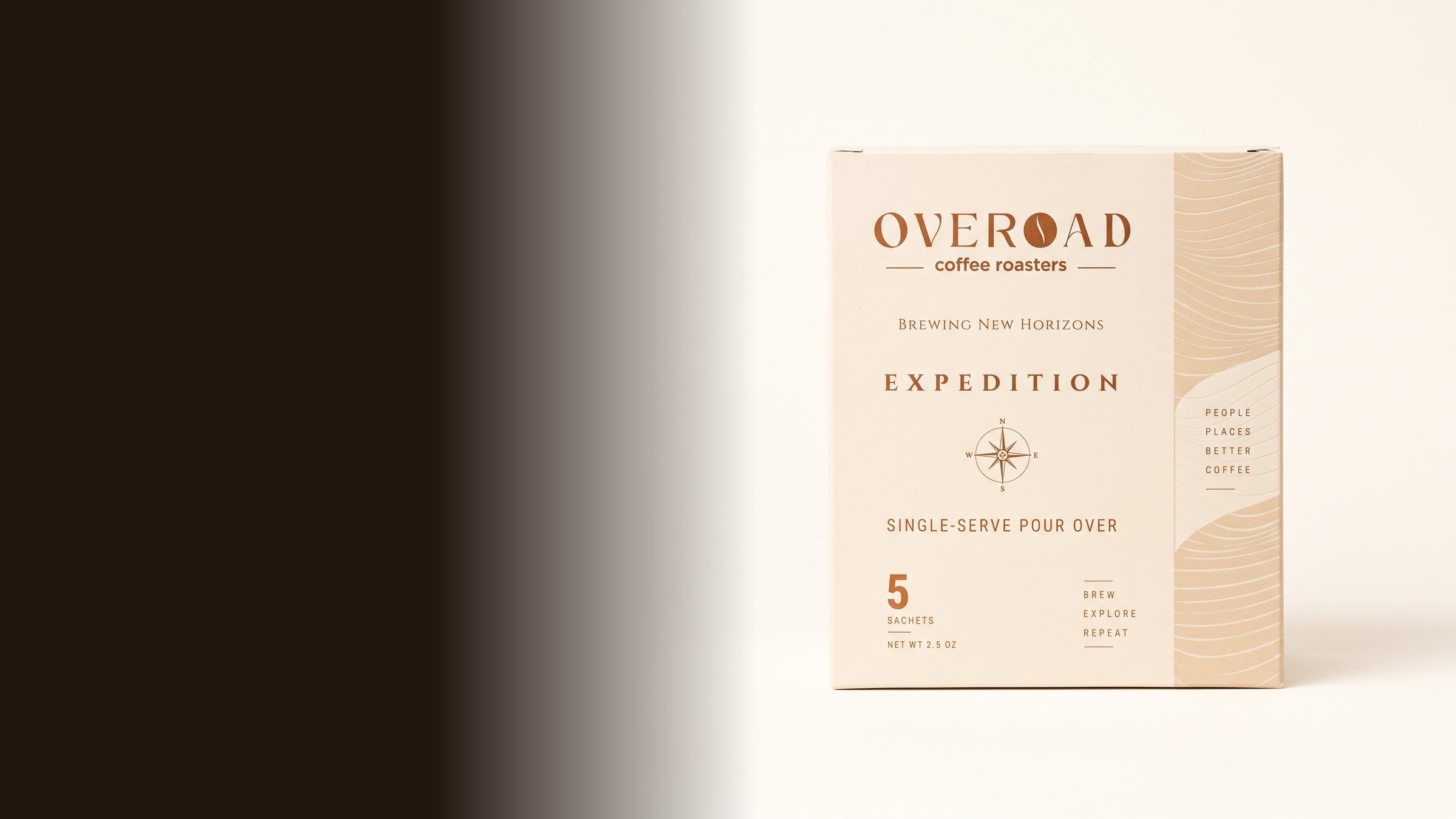 EXPEDITION single-serve pour over box by OVEROAD
